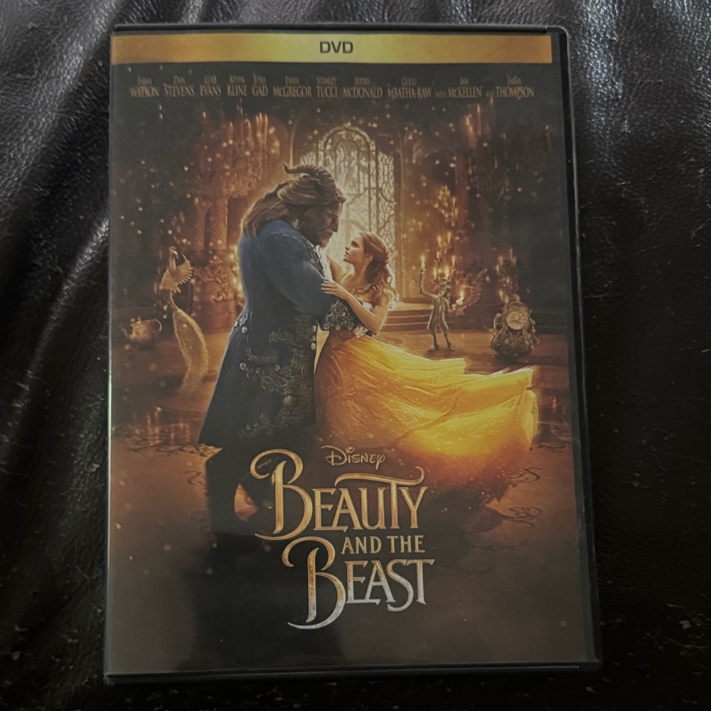 Disney Beauty and the Beast DVD with Magical Cover Art